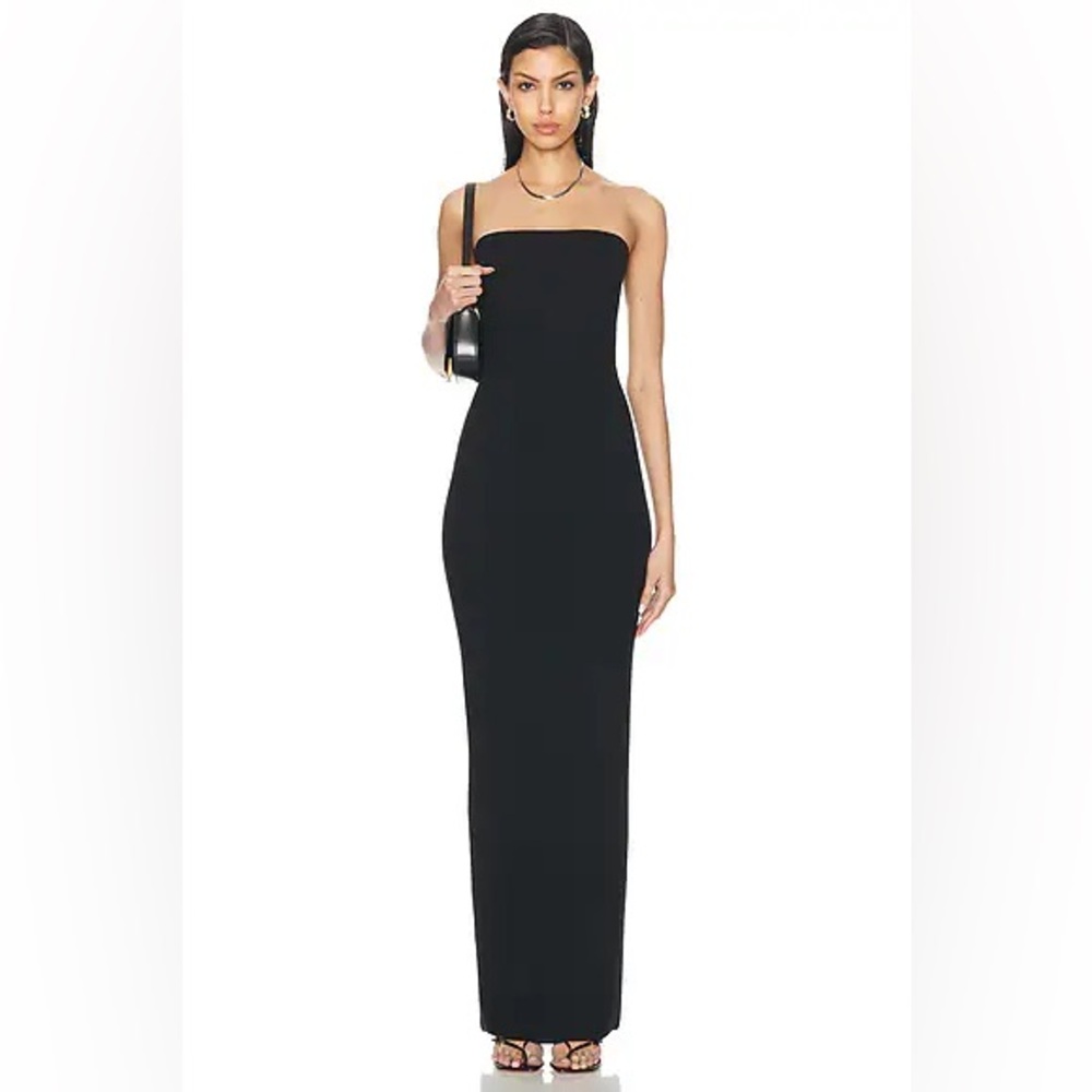NWT Eterne Black Tube Maxi Dress (XS)